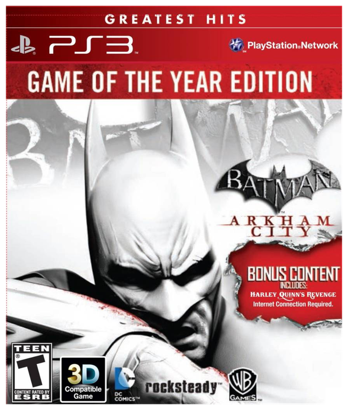 Batman: Arkham City Game of the Year Edition - PS3 NEW