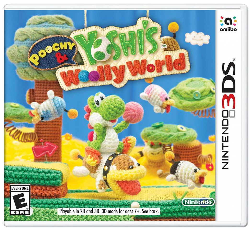 Poochy &amp; Yoshi's Woolly World - 3DS NEW