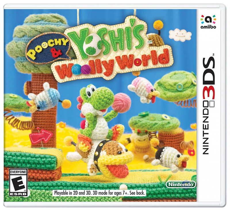 Poochy &amp; Yoshi's Woolly World - 3DS NEW