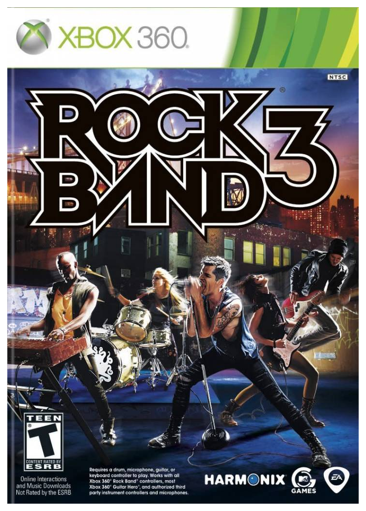 Rock Band 3 - XB360 PrePlayed