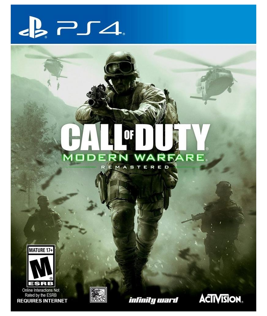 Call Of Duty: Modern Warfare Remastered - PS4 NEW