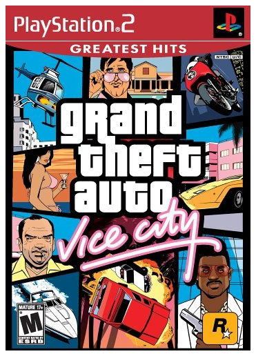 GTA Grand Theft Auto Vice City - PS2 PrePlayed