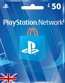 PlayStation PSN GBP 50 (UK Region)