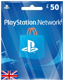 PlayStation PSN GBP 50 (UK Region)