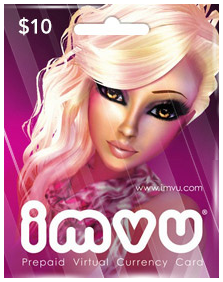 IMVU $10 Gift Card