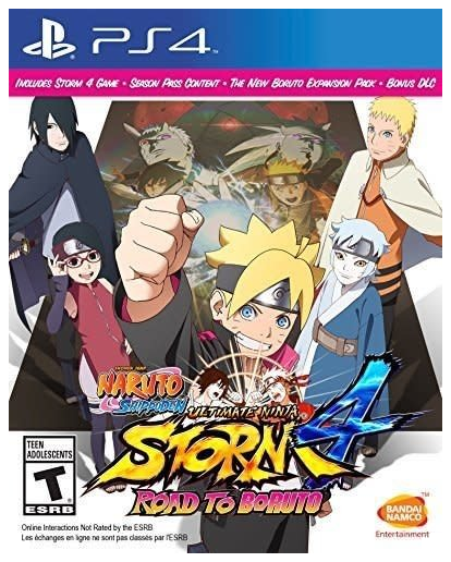 Naruto Shippuden: Ultimate Ninja Storm 4 Road to Boruto - PS4 NEW