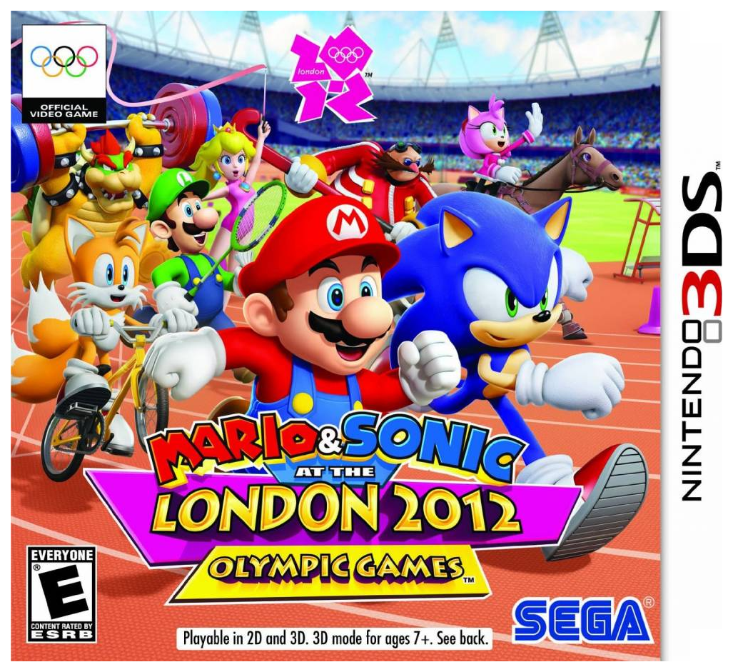 Mario &amp; Sonic London Olympics 2012 - 3DS NEW