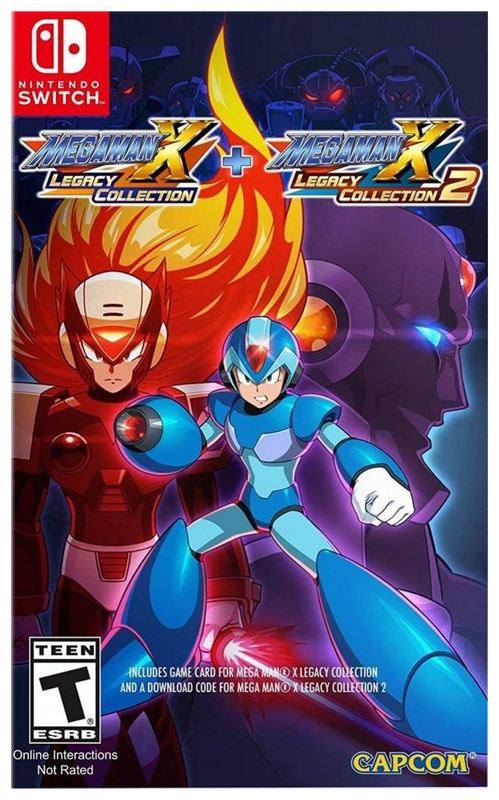 Mega Man X Legacy Collection 1+2 - SWITCH NEW