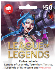 League of Legends $50