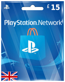 PlayStation PSN GBP 15 (UK Region)