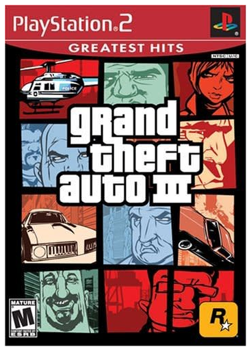 GTA Grand Theft Auto 3 - PS2 NEW