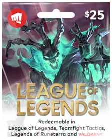 League of Legends $25