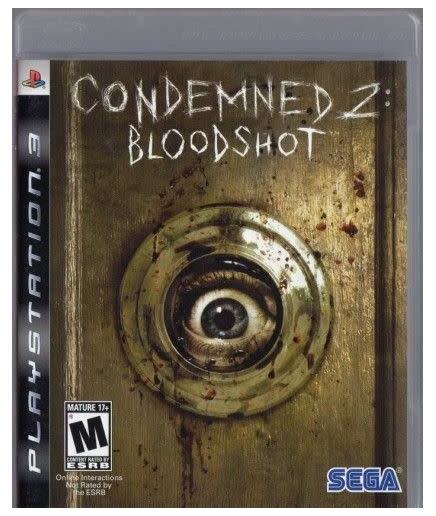 Condemned 2 Bloodshot - PS3 PrePlayed
