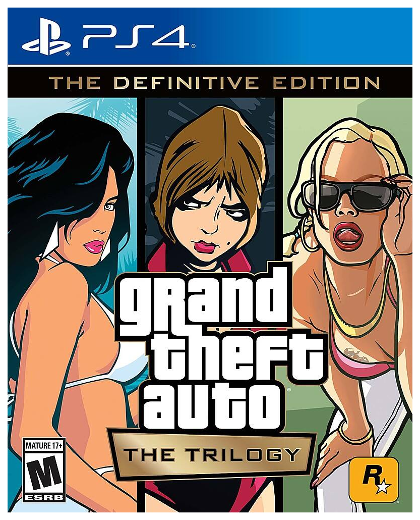 GTA Grand Theft Auto Trilogy: Definitive Ed - PS4 NEW