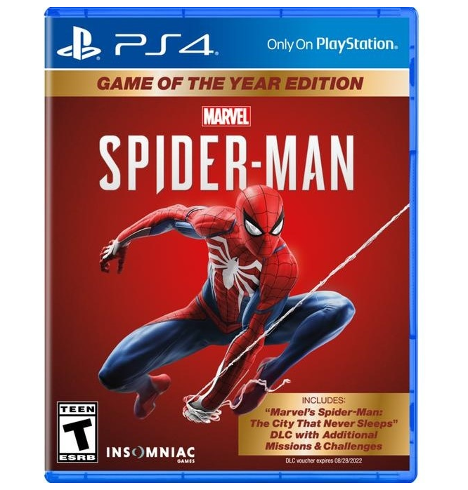 Spiderman Game of the Year Edition - PS4 NEW