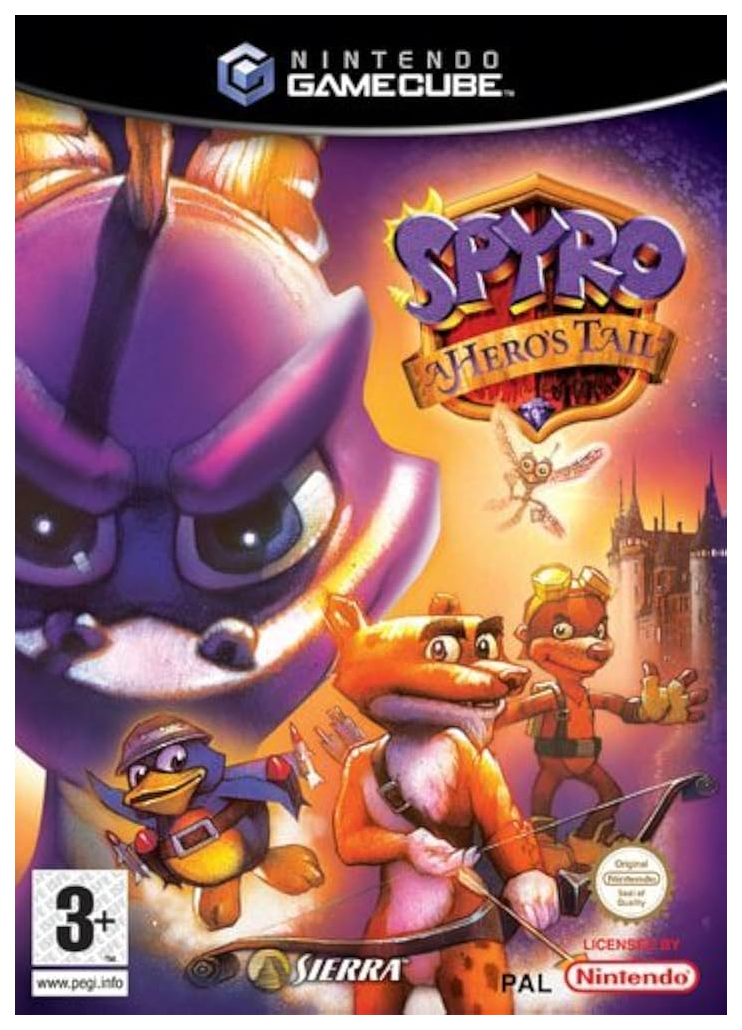 Spyro A Hero's Tail - NGC PrePlayed