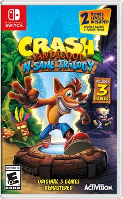 Crash Bandicoot N sane Trilogy - SWITCH NEW