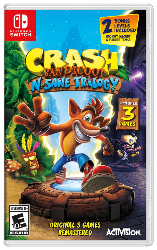 Crash Bandicoot N sane Trilogy - SWITCH NEW