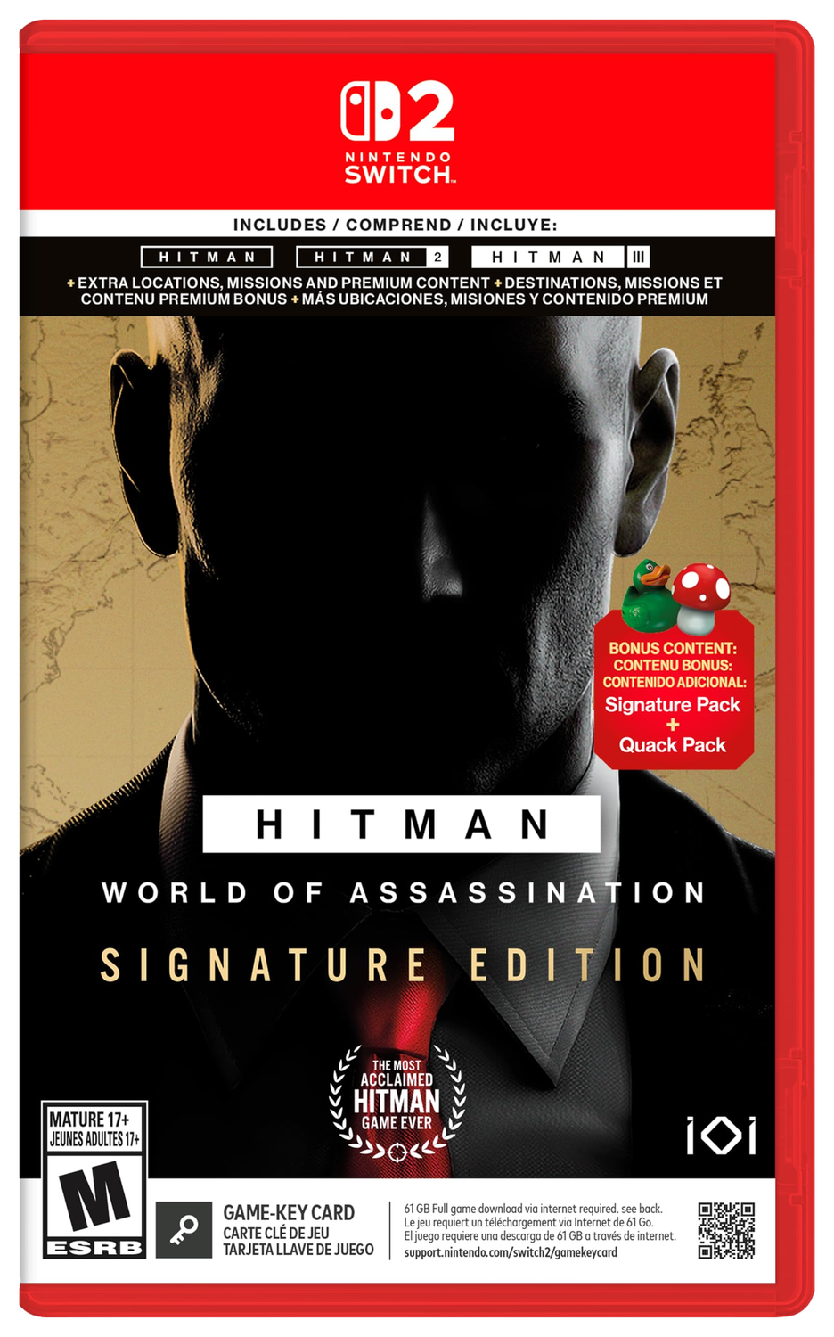 Hitman World of Assassination Signature Ed  - SWITCH 2 NEW