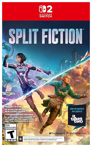 Split Fiction (NO CARTRIDGE) Code in Box - SWITCH 2 NEW