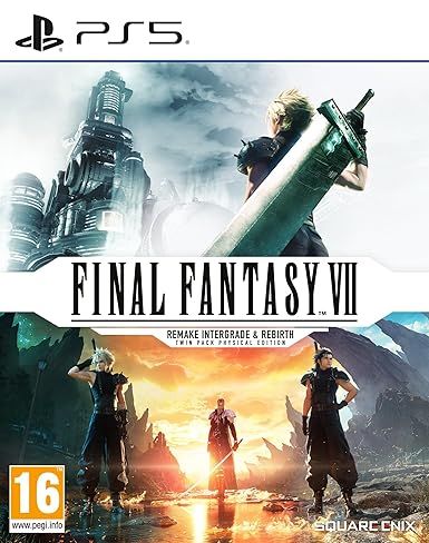 Final Fantasy VII REMAKE INTERGRADE &amp; REBIRTH Twin Pack- PS5 NEW