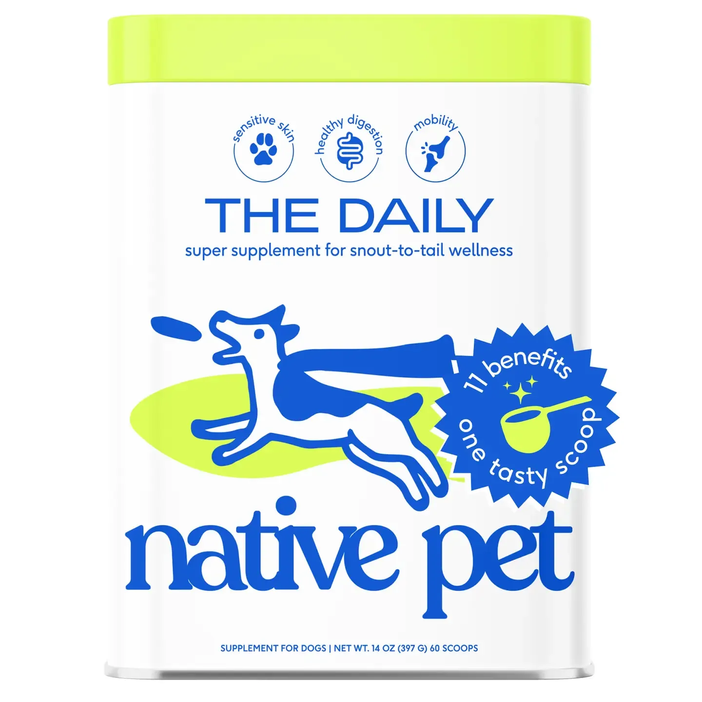 The Daily Powder Supplement, 11-in-1 Multivitamins For Dogs