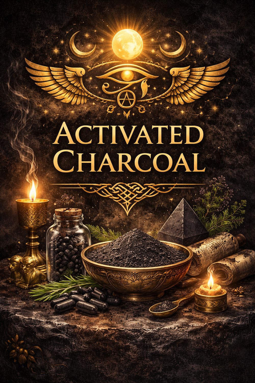 Activated Charcoal Powder (Binder Support)