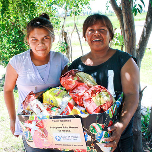 Canasta de alimentos familiar para Navidad Canasta de alimentos familiar para Navidad