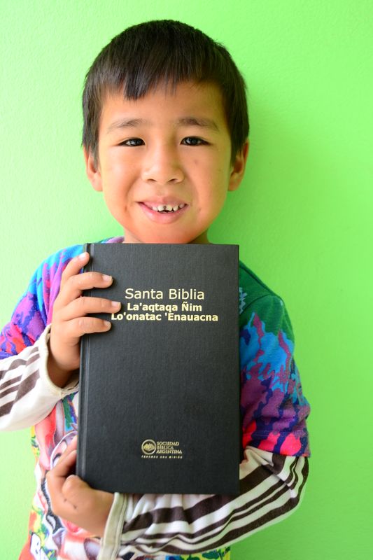 Biblias para los niños en Argentina.