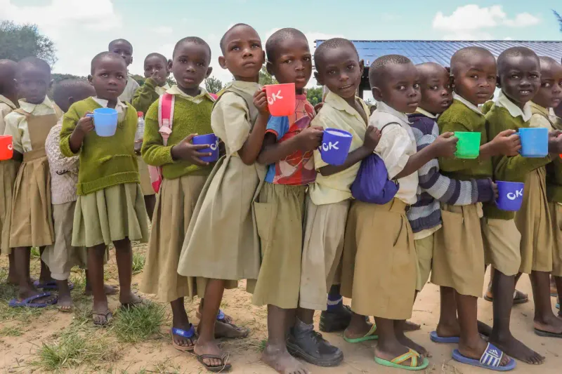 School Children Need Water!