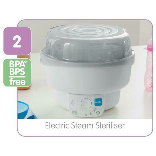 mam microwave steriliser grey