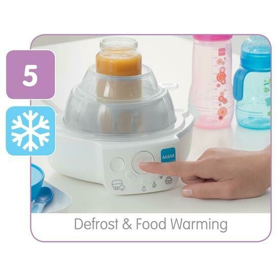 mam steriliser and bottle warmer