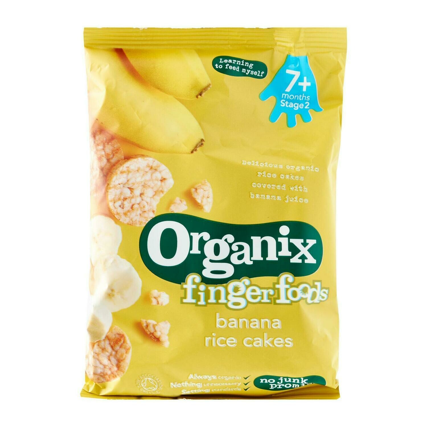 organix banana rice cakes