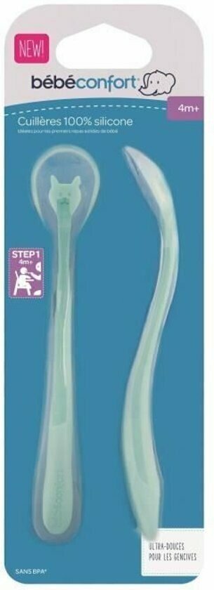 Bebe Confort 2 Silicone Spoon Where Am I From Little Stars Baby Shop