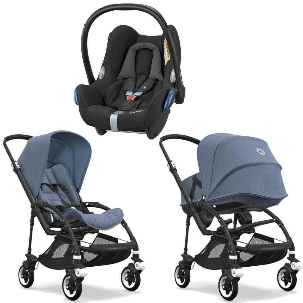 bugaboo bee 5 blue melange