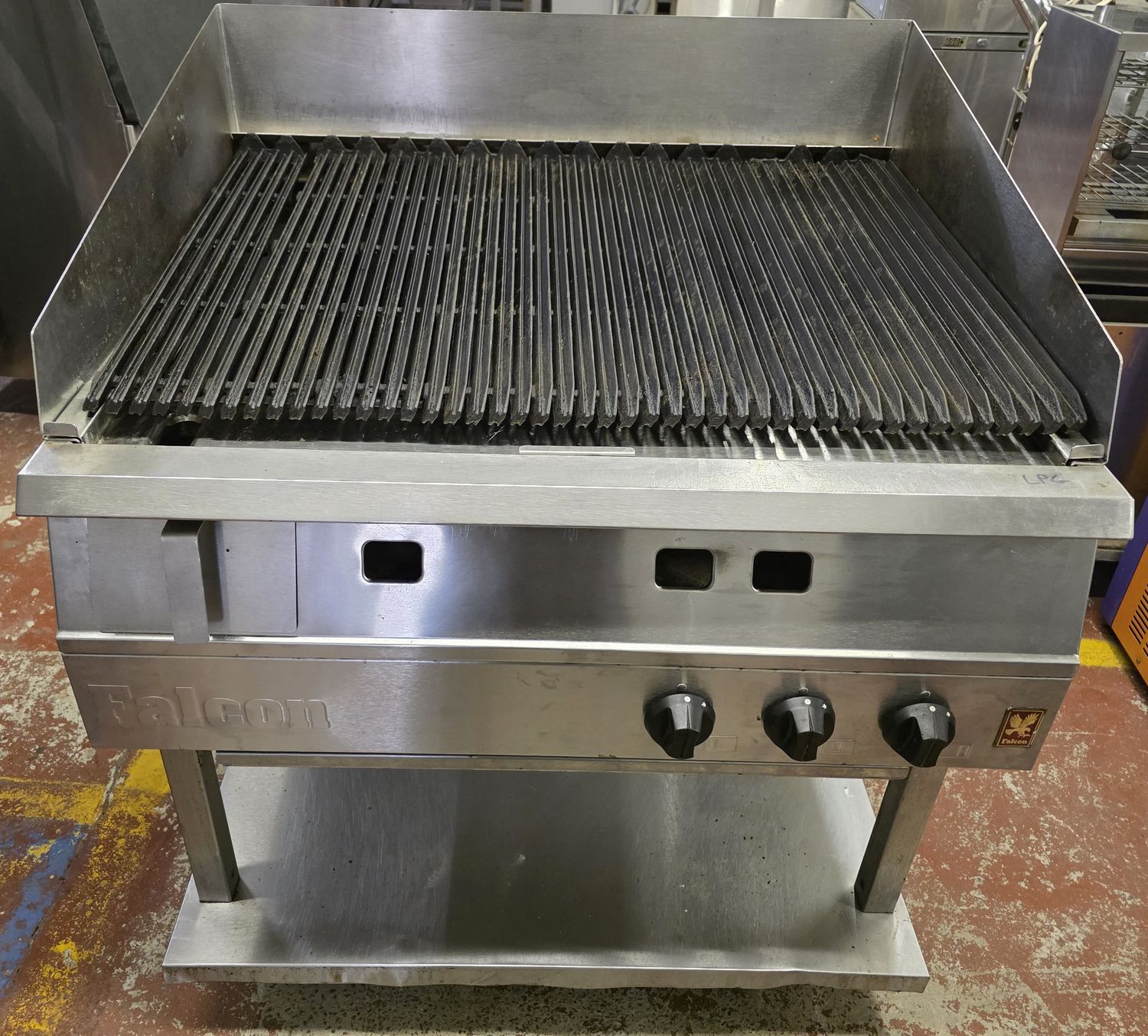 Falcon Dominator 3 Burner Gas Chargrill - LPG
