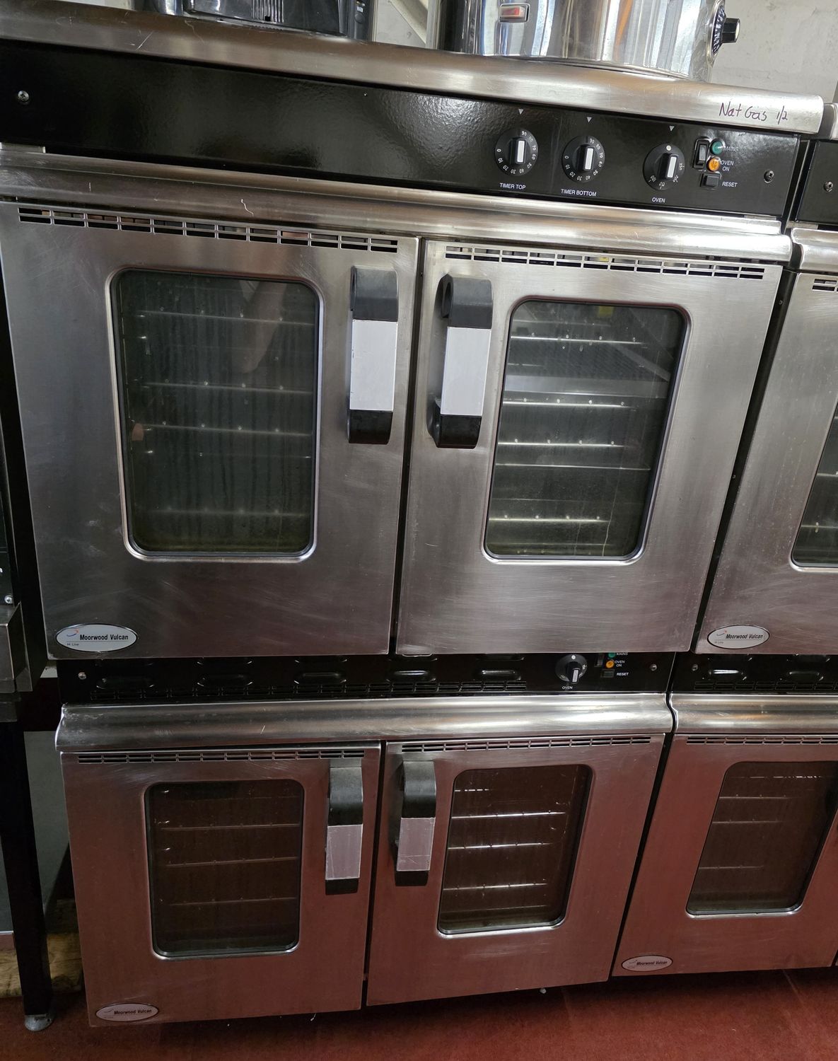 Moorwood Vulcan Double Stack Gas Convection Ovens