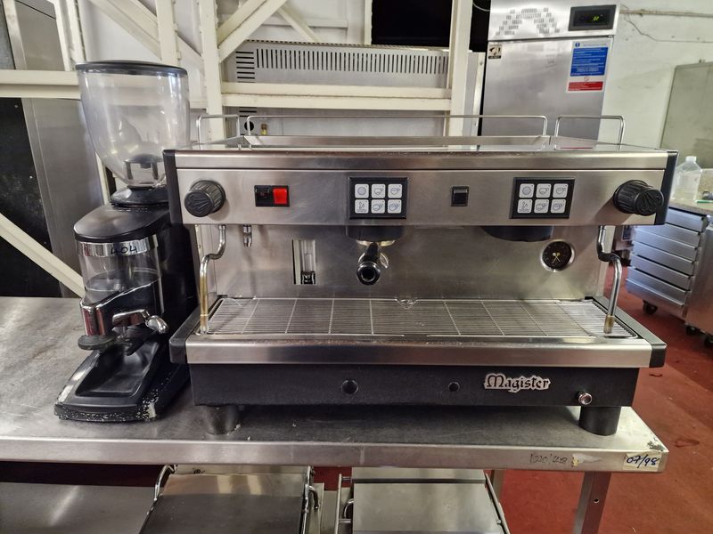Magister Kappa ES100 2 group Coffee Machine with Grinder
