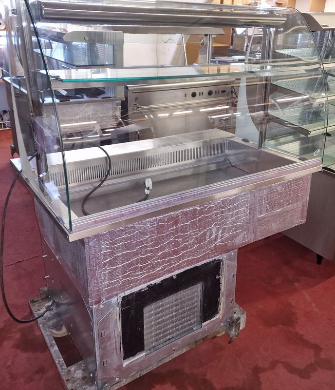 Chilled Drop-in Counter Display Glass Fronted