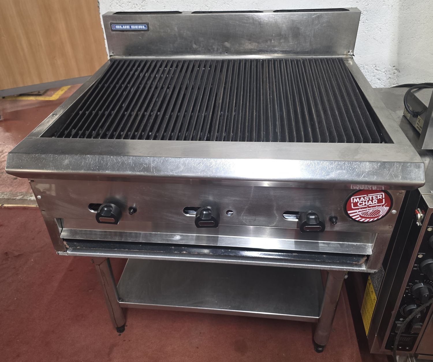 Blue Seal 3 Burner Radiant / Chargrill, Natural Gas, peri peri, burgers, steak