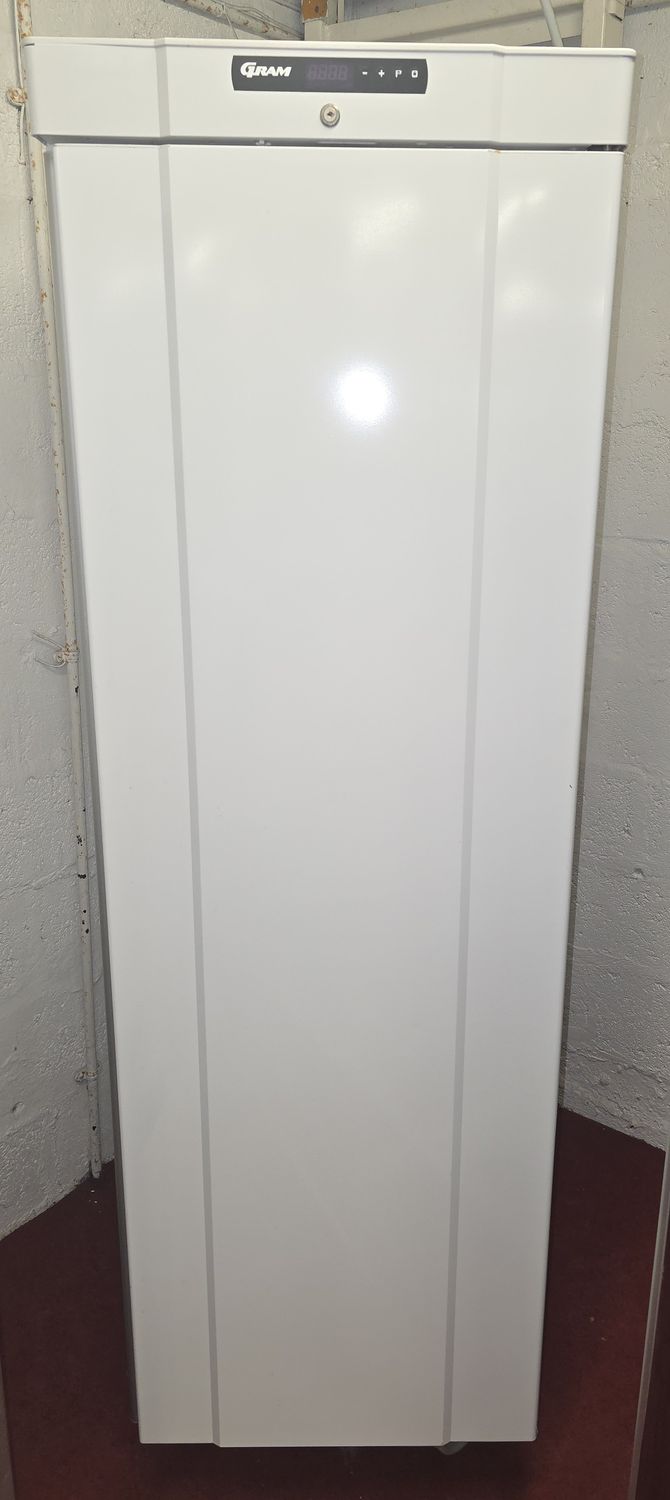 Gram Compact Upright Fridge - white finish