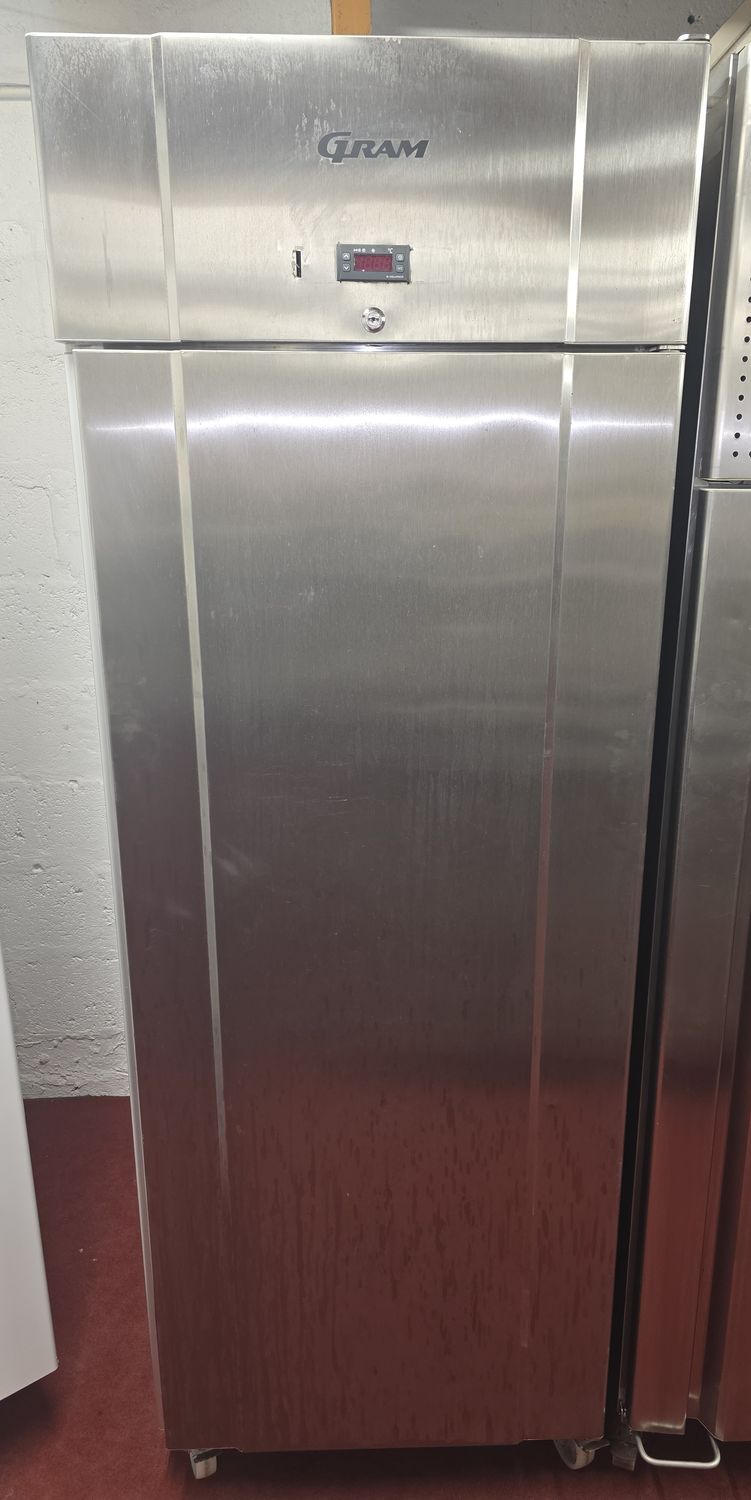 Gram Upright Stainless Steel Fridge