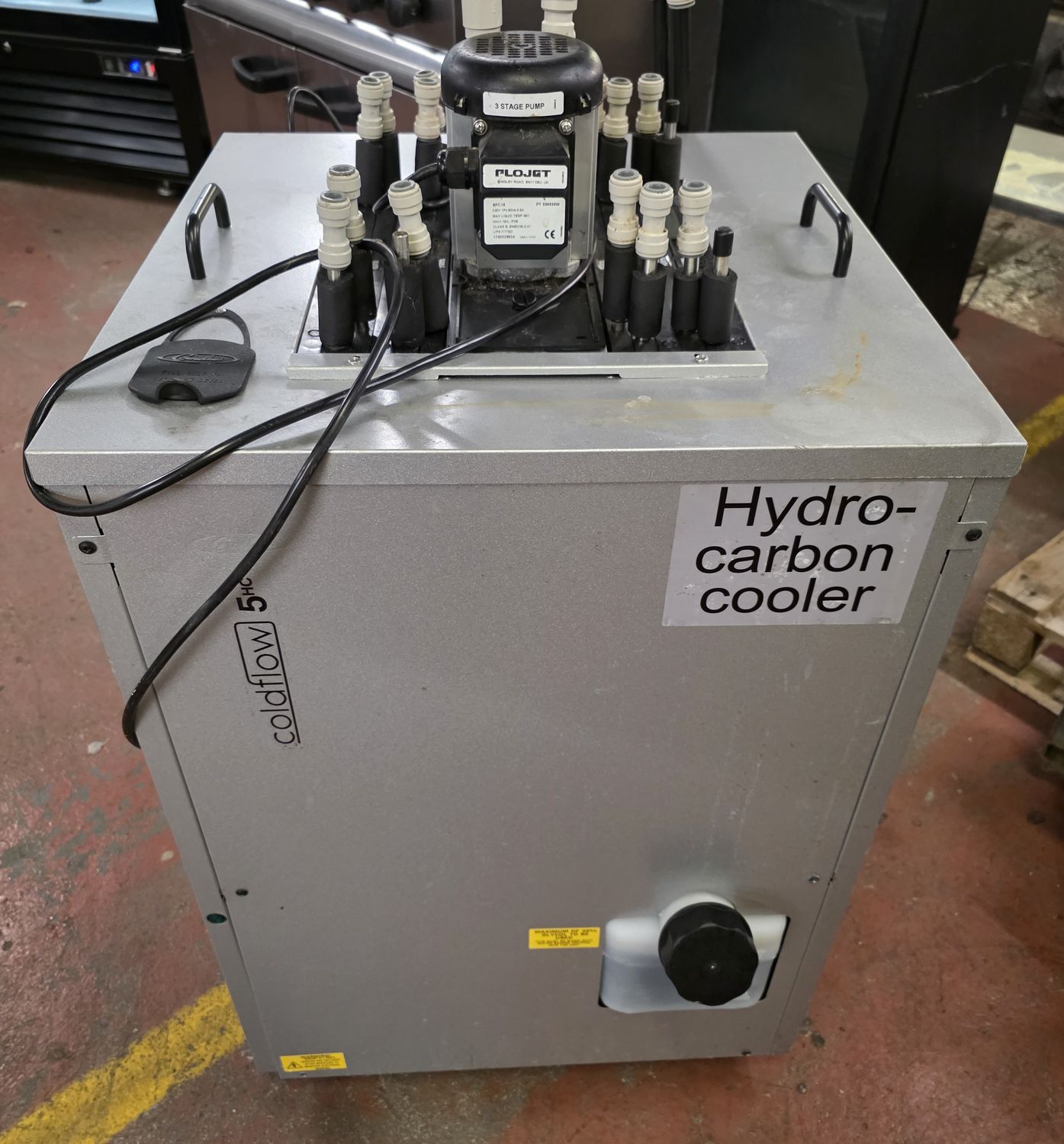 Cornelius Coldflow 5HC Water-Cooled Beer Cooler 10 Pipe Cooler