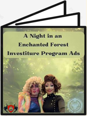 Investiture Program Advertising