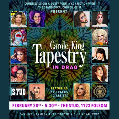 Carole King TAPESTRY In Drag