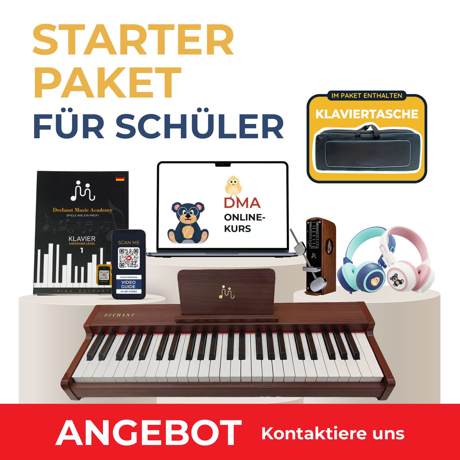 FÜR SCHÜLE Starterpaket für Klavier