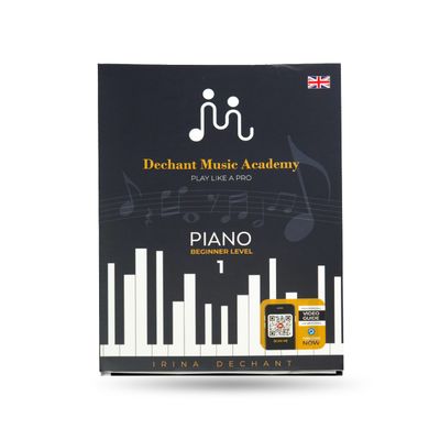 Play Like A Pro Piano Beginner Level 1 - Hardcover Book