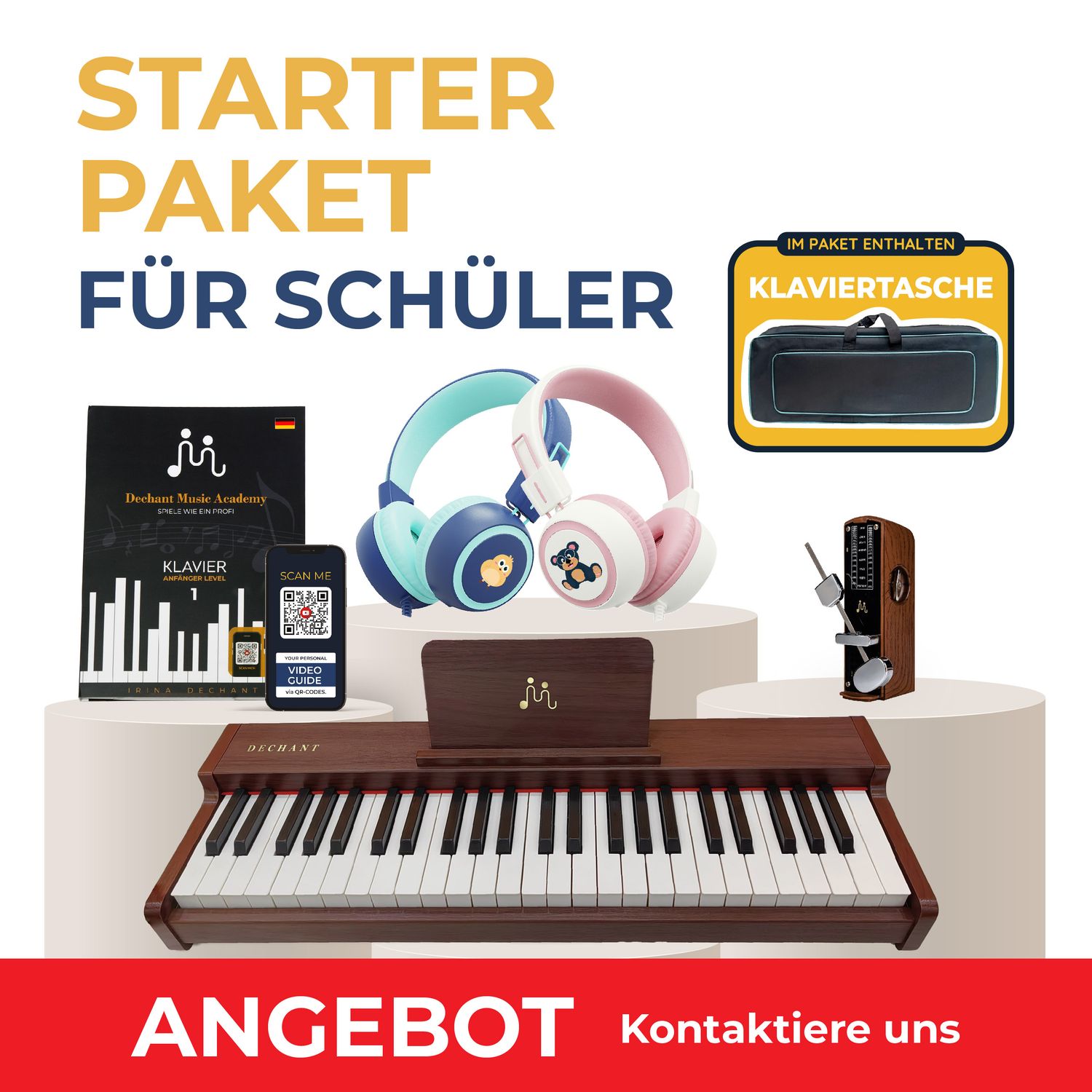Schulangebot: Klavier-Starterpaket
