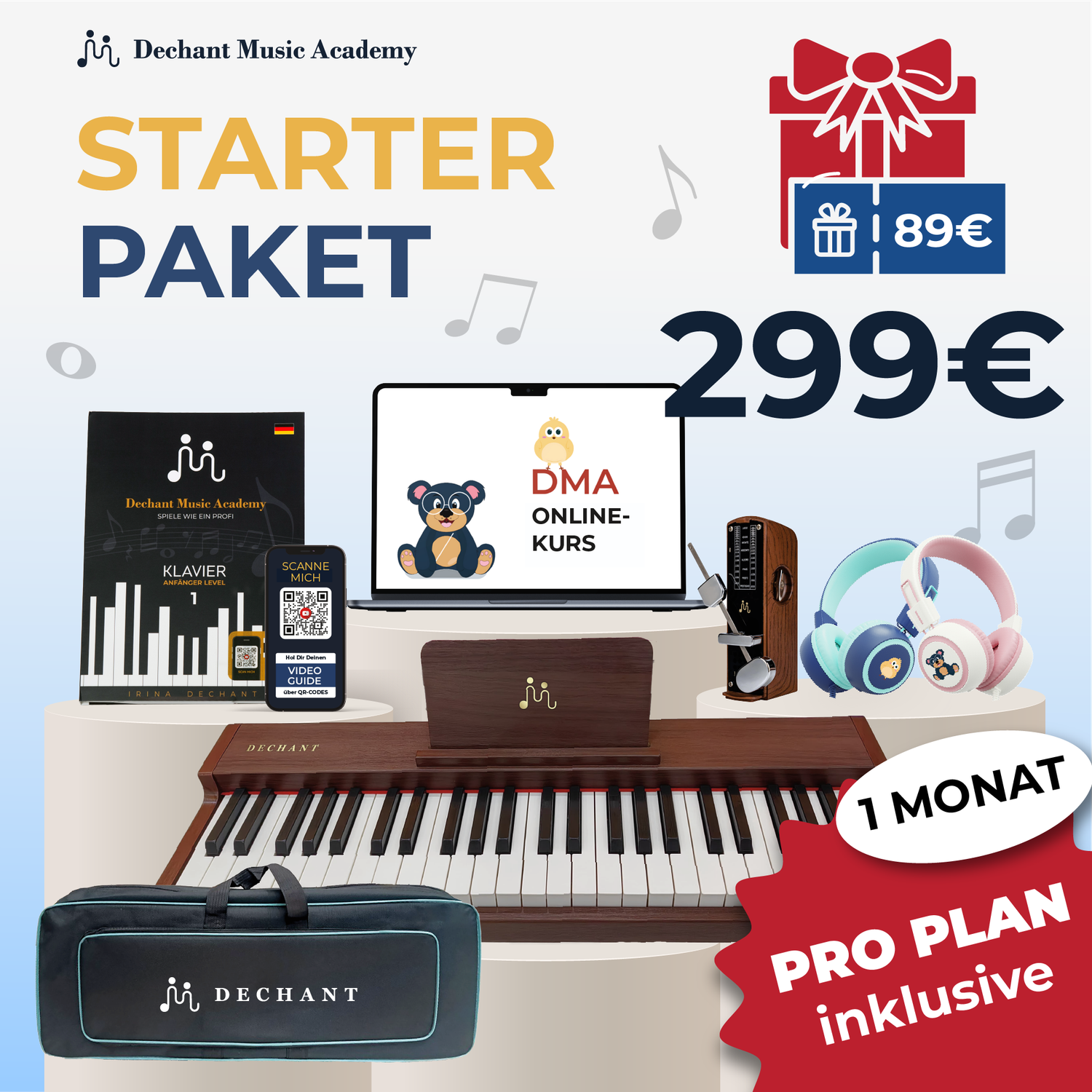 Starterpaket für Klavier