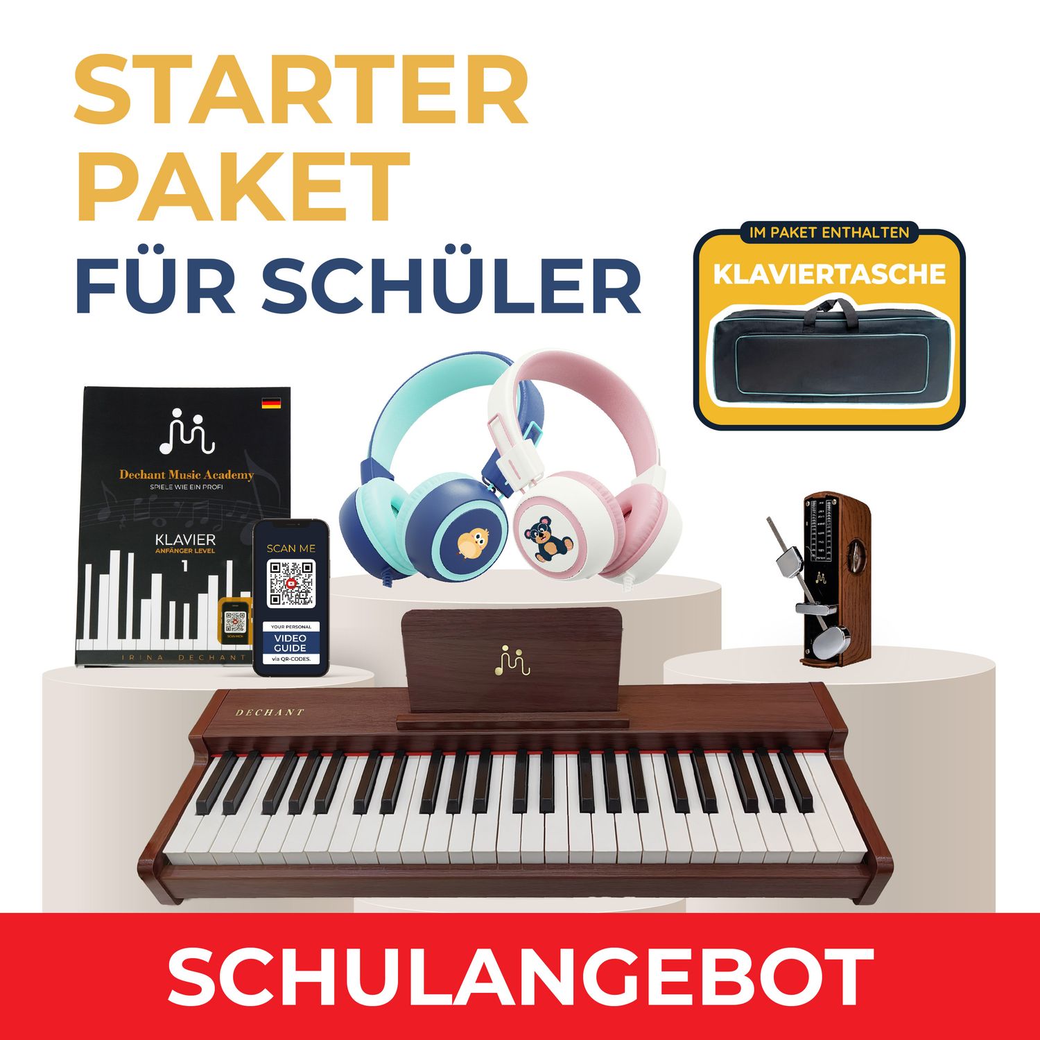Schulangebot: Klavier-Starterpaket
